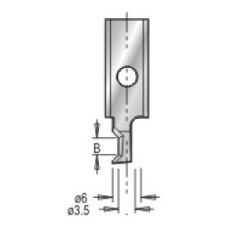 3185013 Insert Knife Cutter and Chanfering 5mm