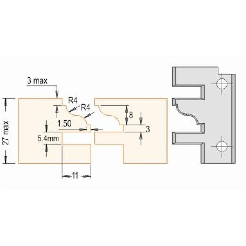 Insert Knife For K142c-1b Dimar 3208180