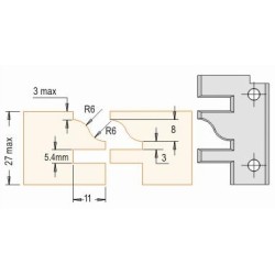 Insert Knife For K142c-3b Dimar 3208182
