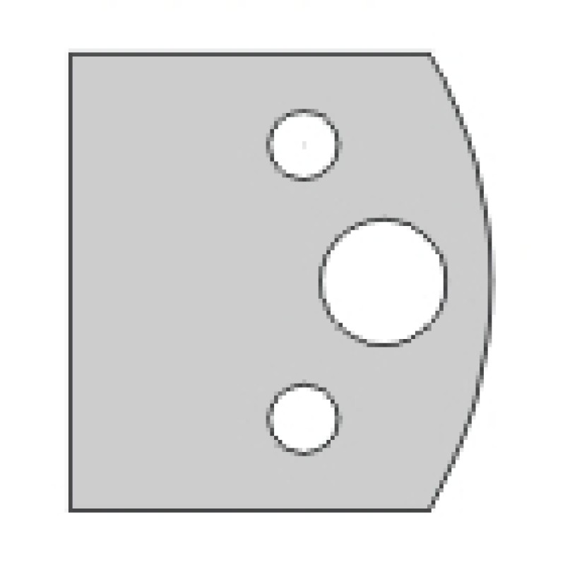 Blank Knives  B=18mmx40mm (Set of 2) Dimar 3300030