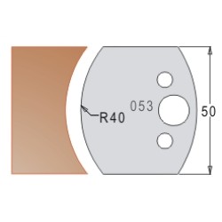 #053 50mm Knives For MPC Multi Profile Cutter (Set of 2)  Dimar 3305350