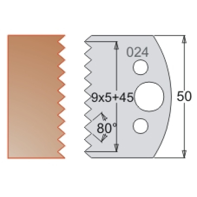 #024 50mm Limiters For MPC Multi Profile Cutter (Set of 2) Dimar 3402450
