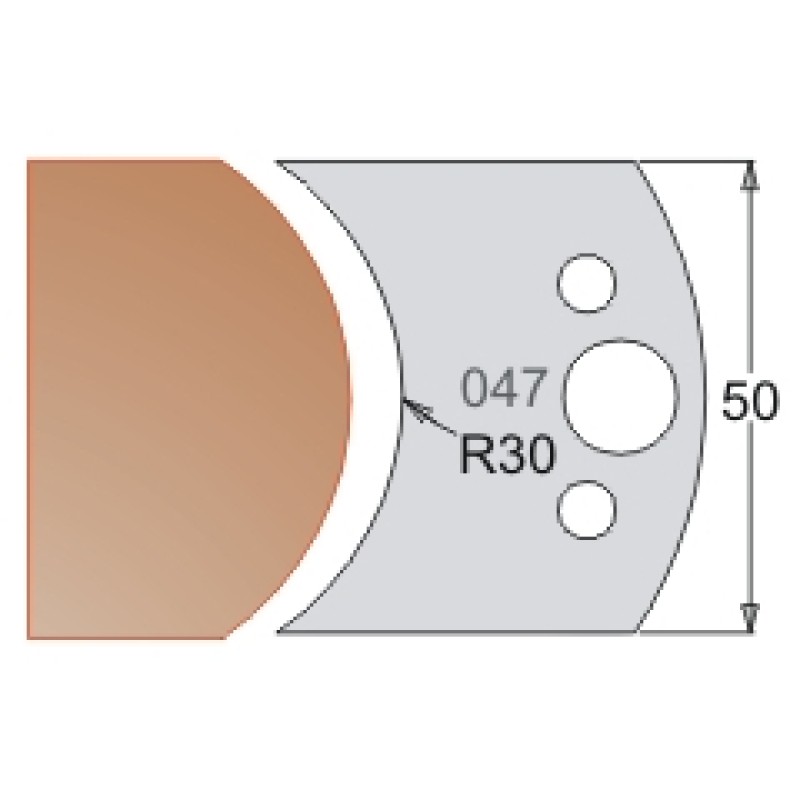 #047 50mm Limiters For MPC Multi Profile Cutter (Set of 2) Dimar 3404750
