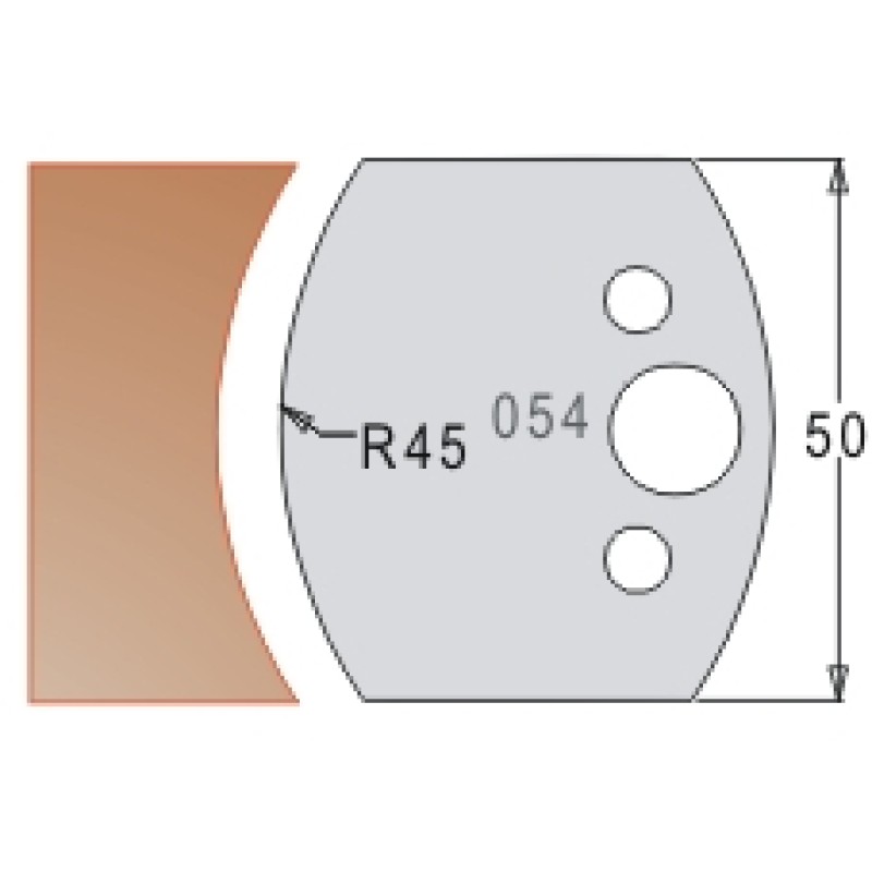 #054 50mm Limiters For MPC Multi Profile Cutter (Set of 2) Dimar 3405450