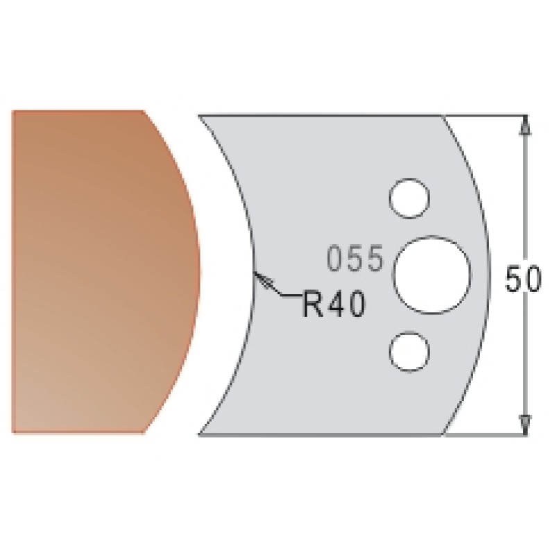 #055 50mm Limiters For MPC Multi Profile Cutter (Set of 2) Dimar 3405550