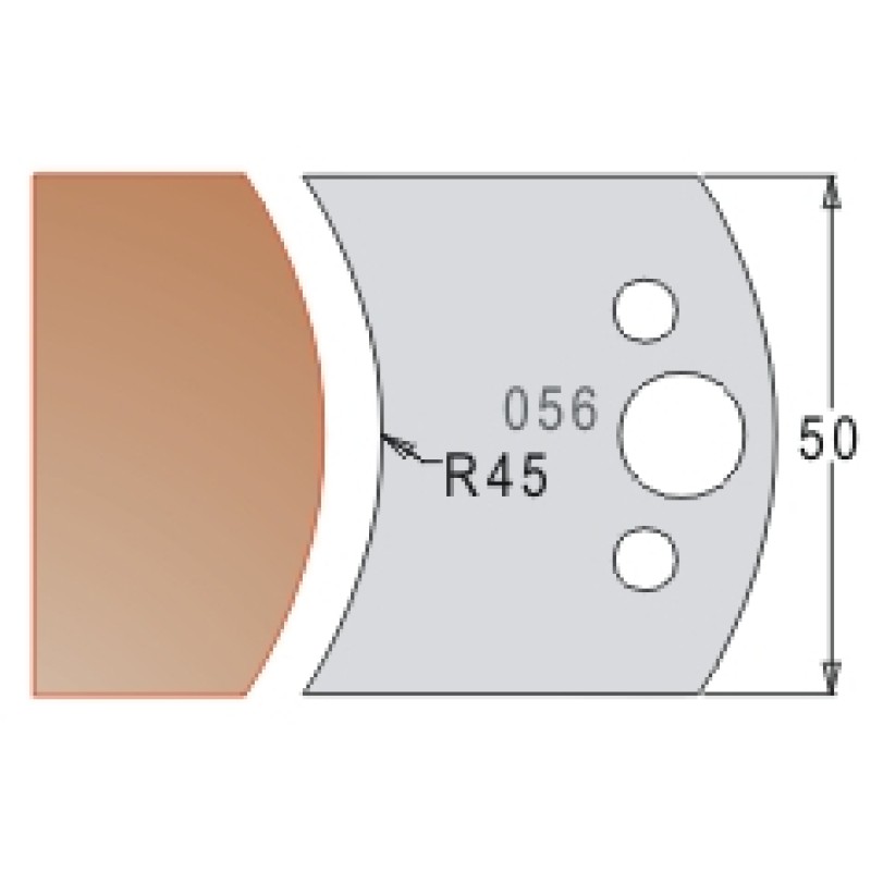#056 50mm Limiters For MPC Multi Profile Cutter (Set of 2) Dimar 3405650