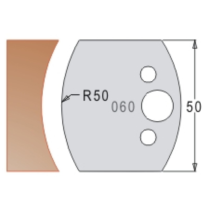 #060 50mm Limiters For MPC Multi Profile Cutter (Set of 2) Dimar 3406050