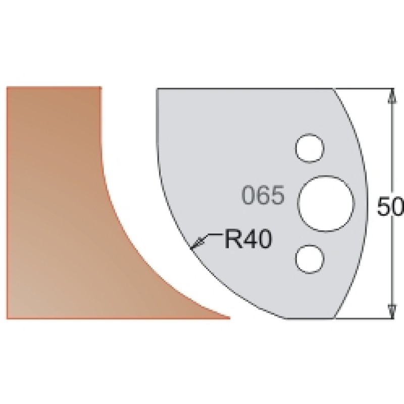 #065 50mm Limiters For MPC Multi Profile Cutter (Set of 2) Dimar 3406550