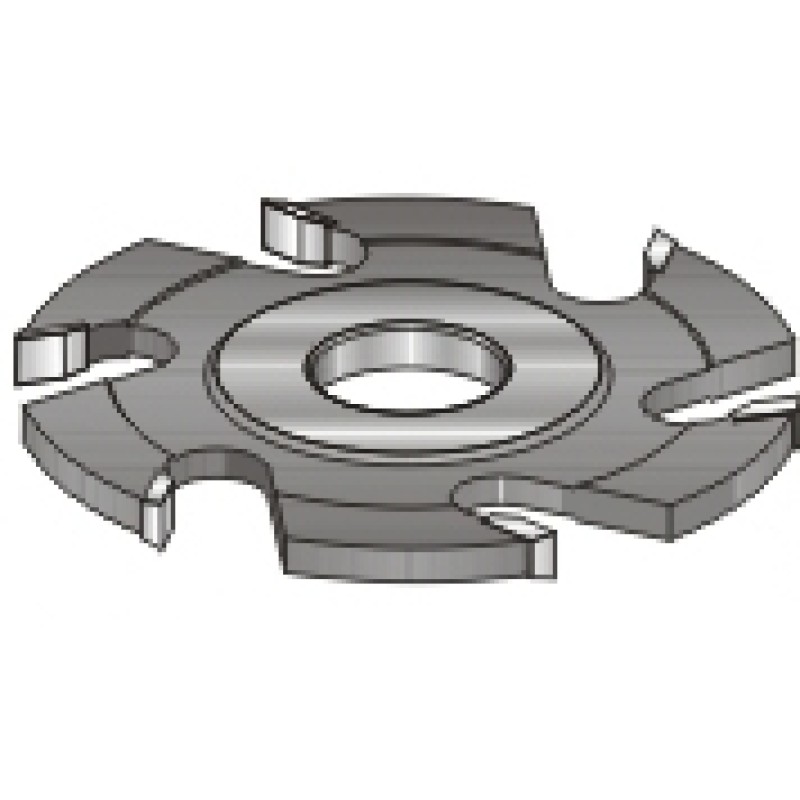 Grooving Cutter 125mm Diameter x 6 Tooth x 1/2" Cutting Height x 1-1/4" Bore Carbide Tipped