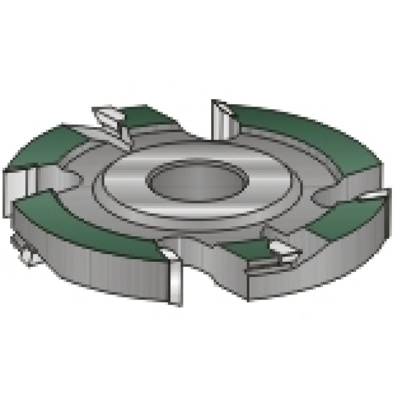 Groover With Spur 125mm-3/8" Dimar 707NF-125-10