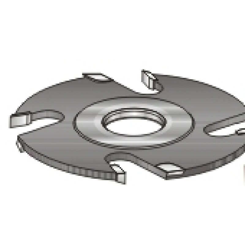 Grooving Cutter With Spurs Dimar 707NF-125-4