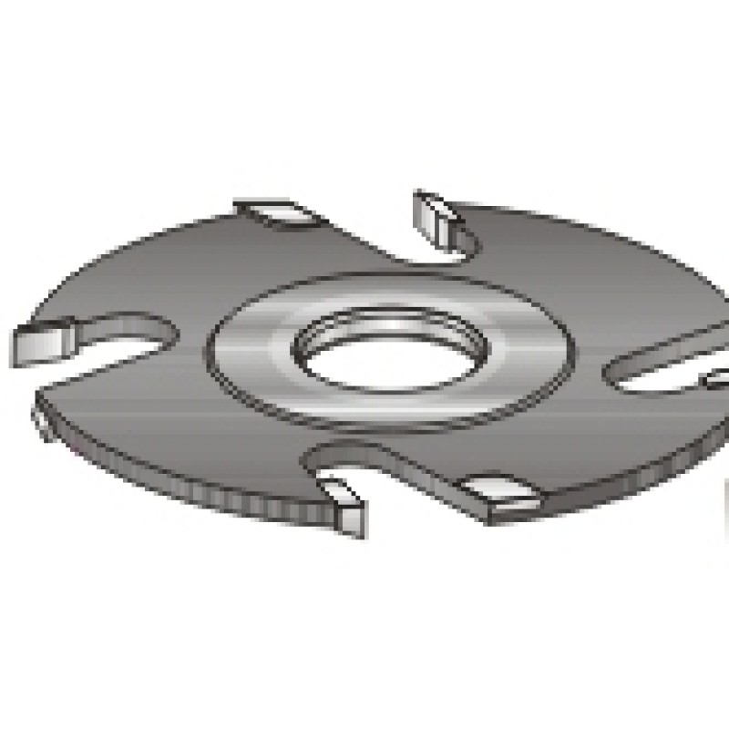 Grooving Cutter With Spurs Dimar 707NF-125-5