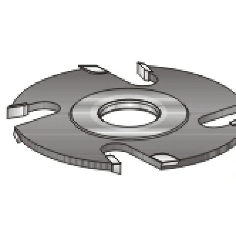 Groover With Spurs 125mm-1/4" Dimar 707NF-125-6