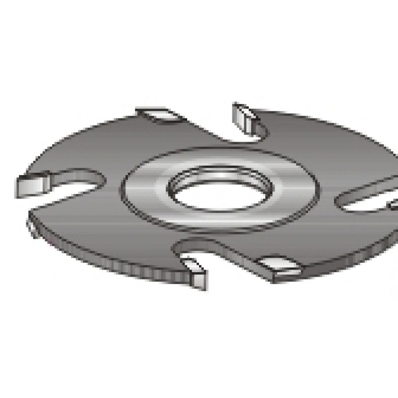 Grooving Cutter With Spurs Dimar 707NF-150-4