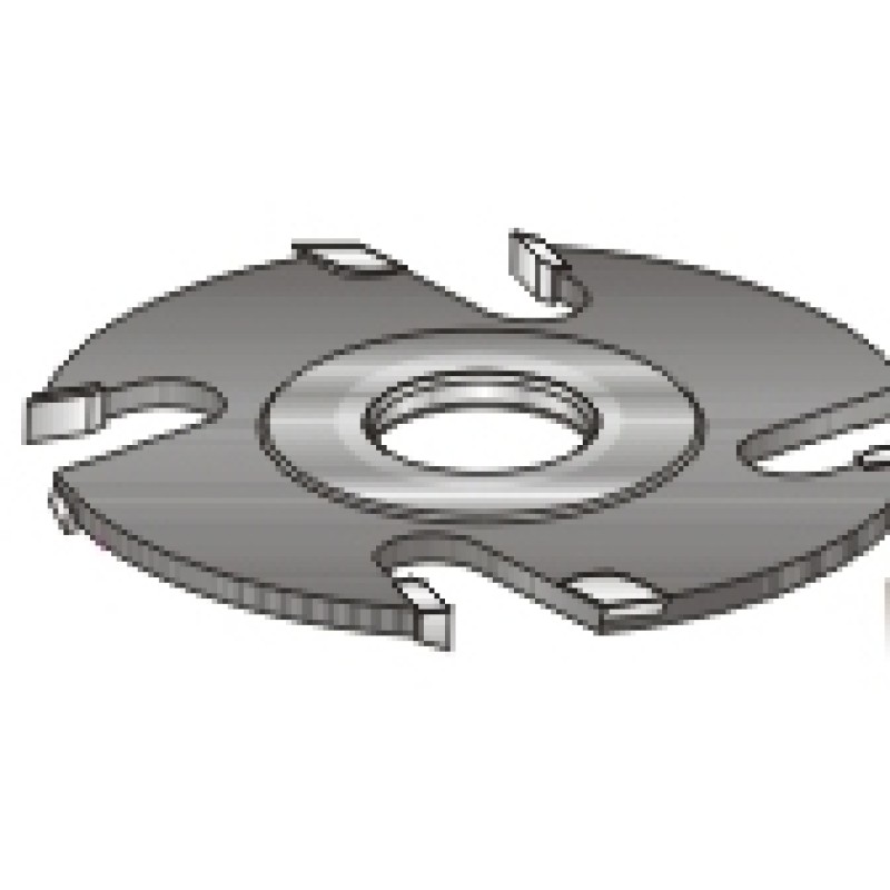 Grooving Cutter With Spurs Dimar 707NF-150-5