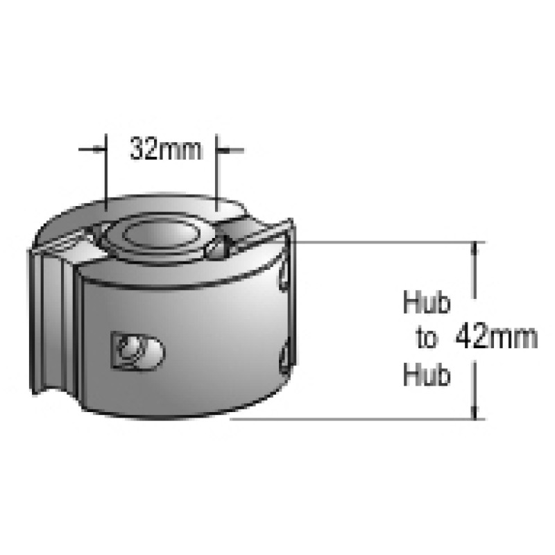 ##Multiprofile Cutter 40mm X 3/4" Bore Dimar 7710042