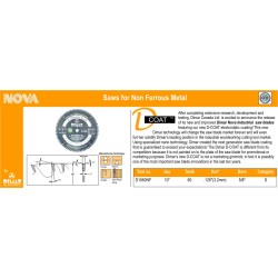 Dimar D-Coat 10" x 60 Tooth TCG Non-Ferrous 5/8" bore