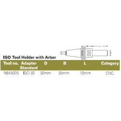 Chuck  Iso 30  30mm X 35mm X 70mm Dimar N643020