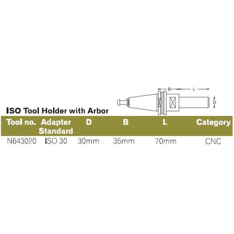 Chuck  Iso 30  30mm X 35mm X 70mm Dimar N643020