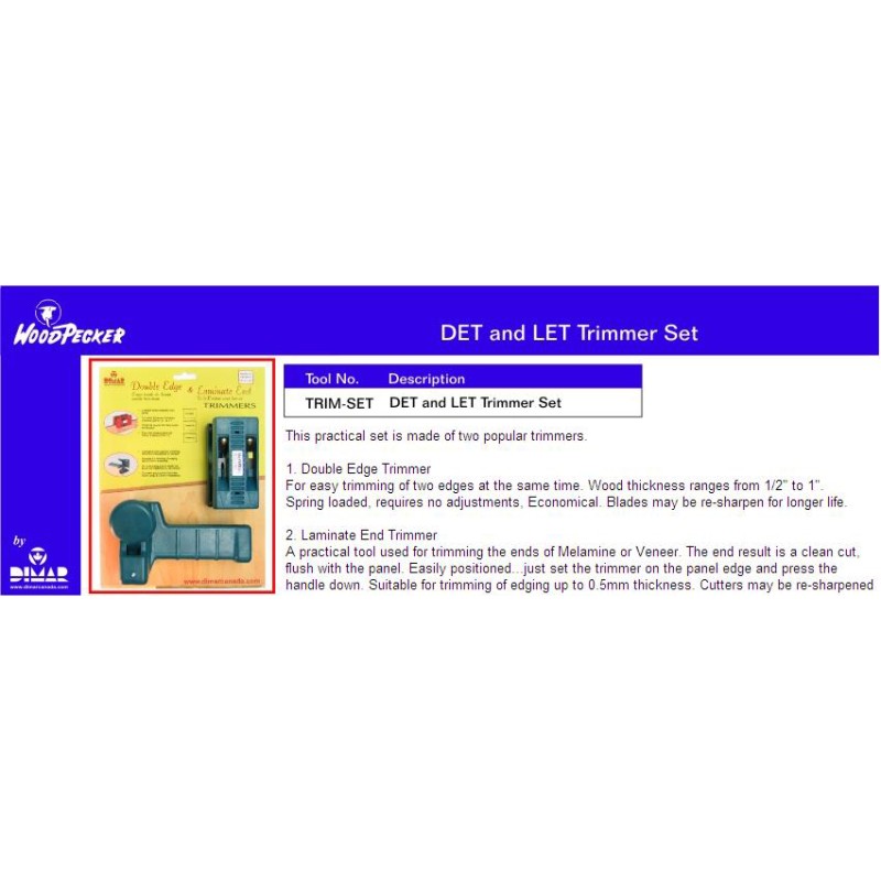 Combination Det & Let  Trimmers Dimar TRIM-SET