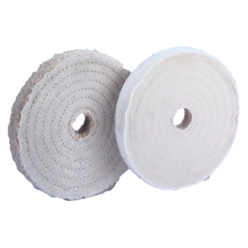6"x1/2" Cotton 40-Ply Super Thick Full Disc Buff