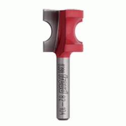 82-100 Half Round Router Bit 3/32" Radius 1/4" Shank