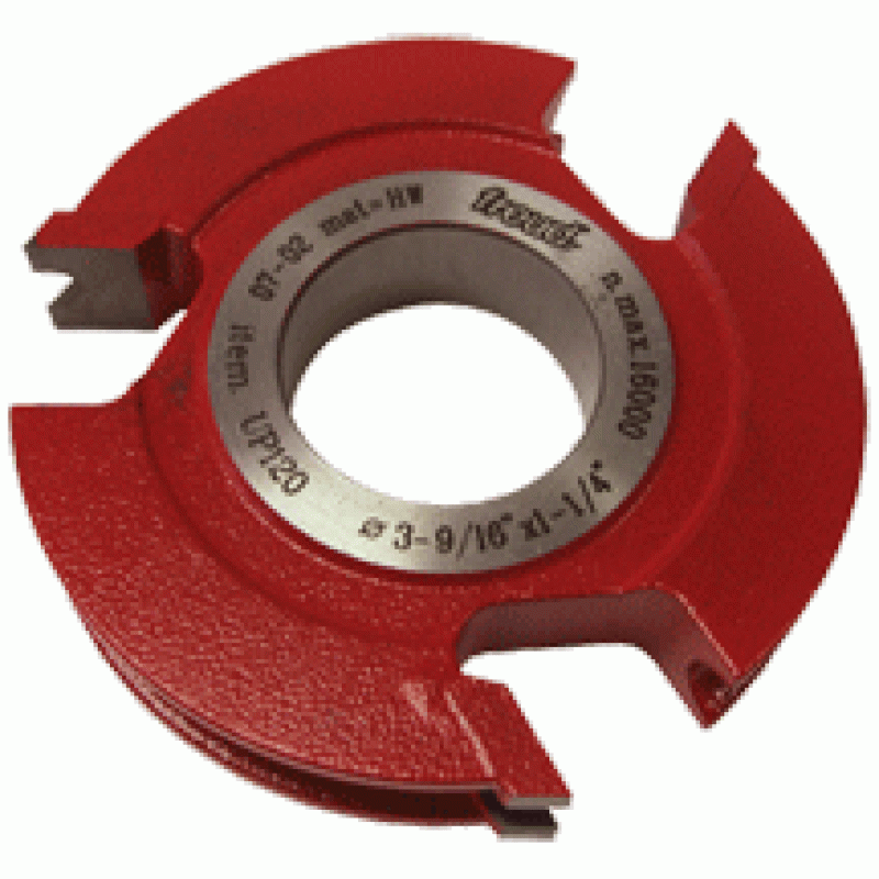 1/4" Concave Radius Shaper Cutter (3/4 Bore)