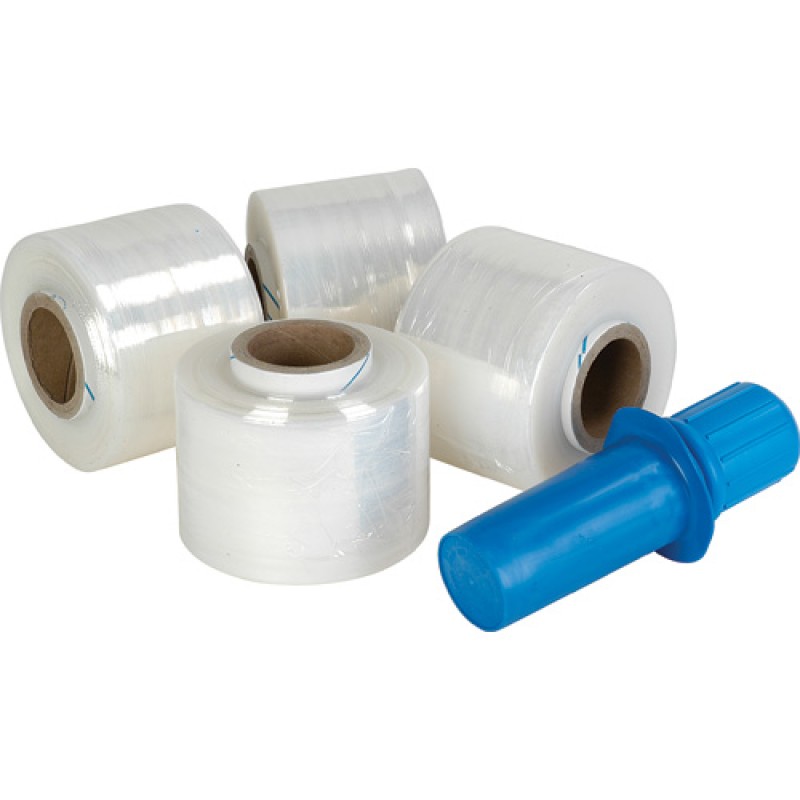 Hand Stretch Wrap 3x1500 Case of 18 Rolls plus Handle