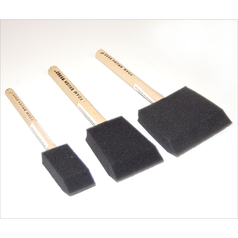 1" Poly Foam Brush