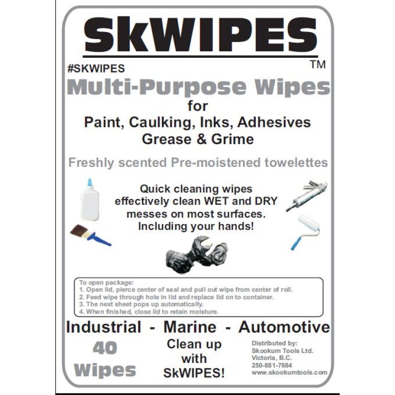Skwipes Cleaning Wipes  