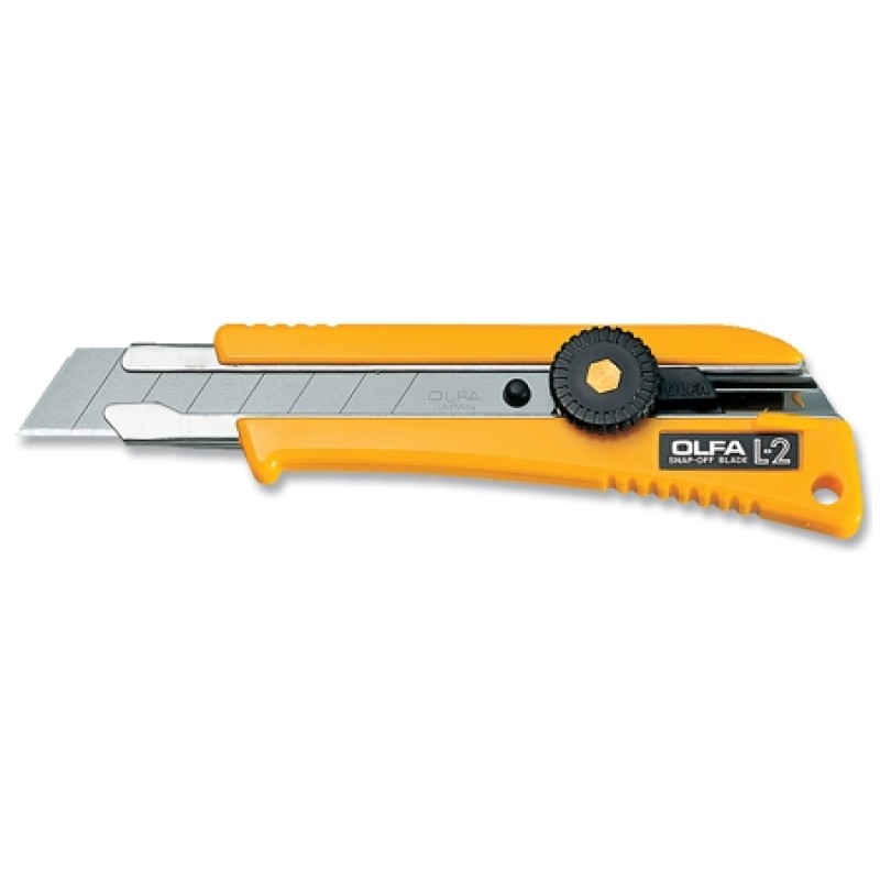 L-2 OLFA® 18mm Utility Knife with Plastic Handle