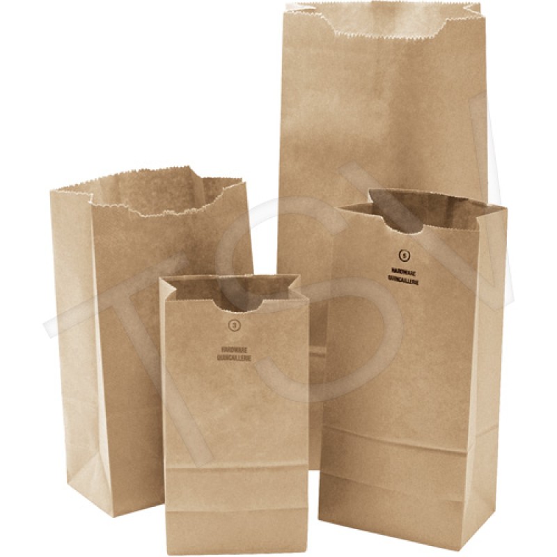 Paper Bags 6-1/4" 250/box