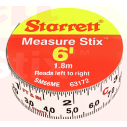 3/4" x 6' Measure Stix