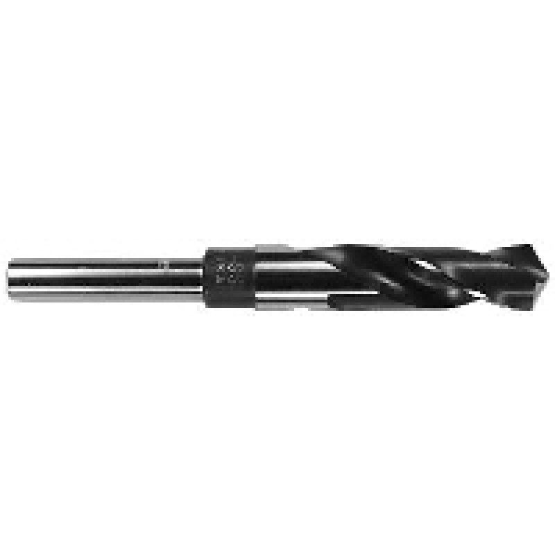 11/64" Diameter HSS Brad Point Drill Bit 5" Length 1/2" Reduced Shank