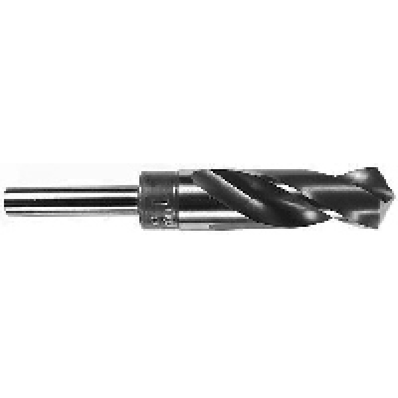 10mm Diameter Cobalt Brad Point Drill Bit 6" Length 1/2" Reduced Shank