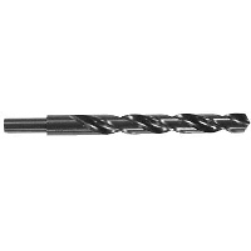 7/16" Diameter HSS Brad Point Drill Bit Regular Length 3/8" Reduced Shank