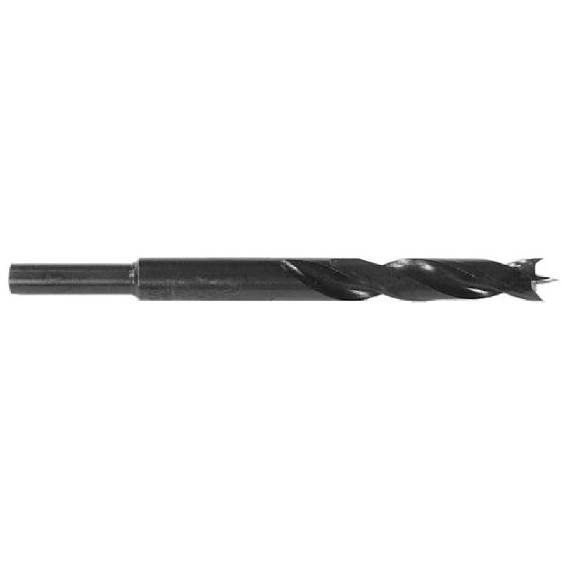 29/64" Diameter Lipped HSS Brad Point Drill Bit Regular Length 3/8" Reduced Shank