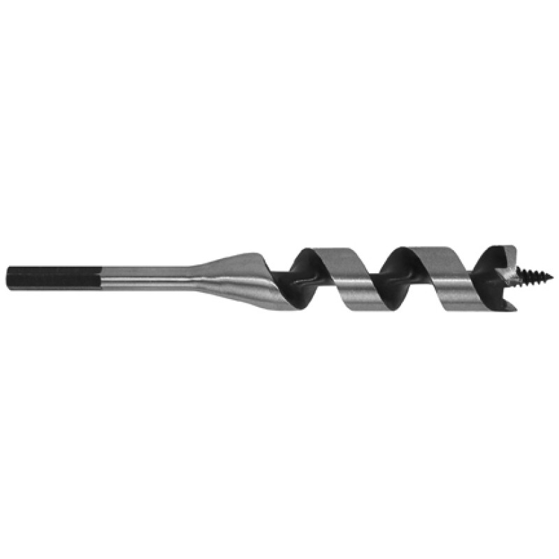 15/16" Diameter 7-1/2" Long Power Auger Bit 5/16" Hex Shank