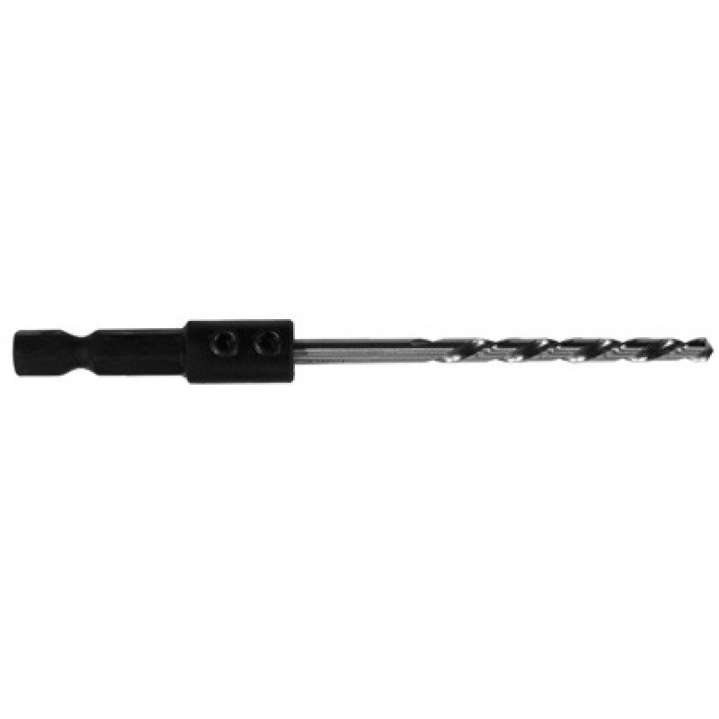 2.5mm Diameter HSS Brad Point Drill Bit Regular Length 1/4" Hex Shank