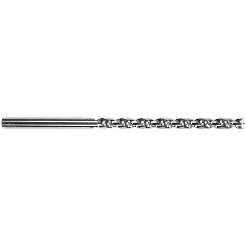 13/32" Diameter Lipped HSS Brad Point Drill Bit Extra Long Length Fast Spiral