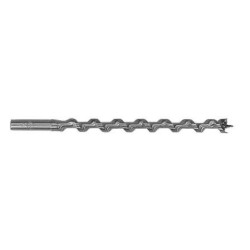 1" Diameter 12" Long Machine Auger Bit 1/2" Round Shank