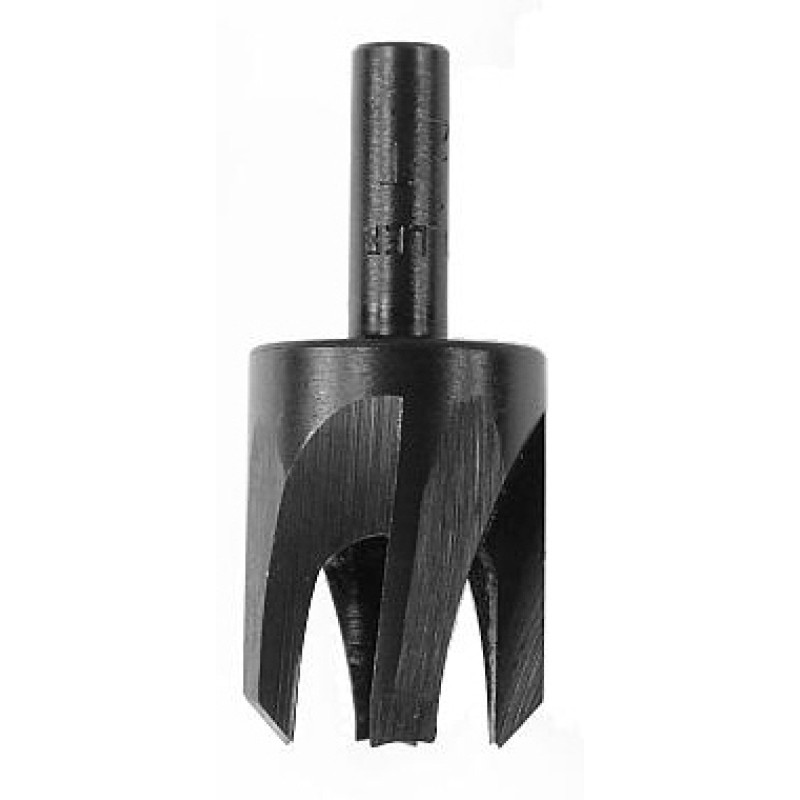 3/8" Plug Size Tapered Plug Cutter 1/4" Shank