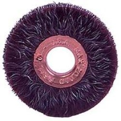 Encapsulated Wheel Brushes 3" Diameter 1/2" Arbour Hole .014 Gauge