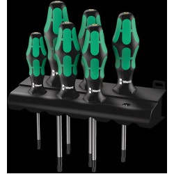 367/6 TORX® BO Kraftform Plus screwdriver set and rack 6-Piece