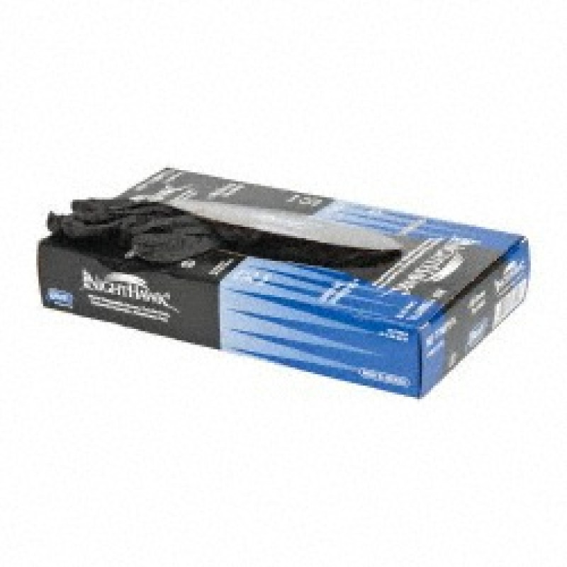 N-Dex Nighthawk Large Powder-Free 4-mil Nitrile Gloves