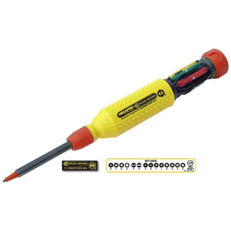Steel Hex Multi Bit 15 in 1 Authentic Double-End PL Robertson Screwdriver