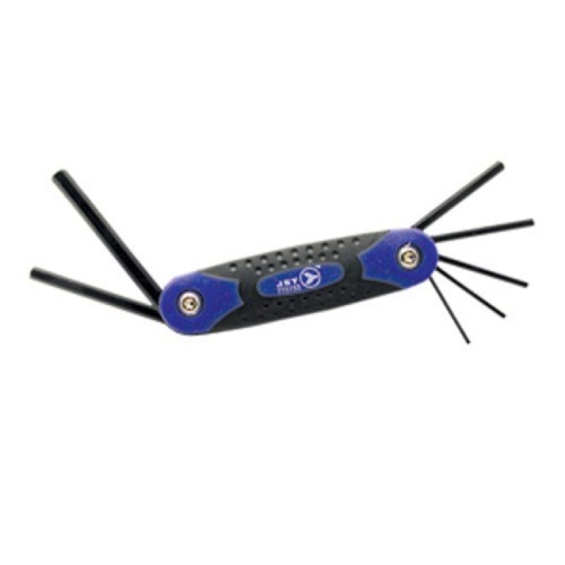 7-Piece Metric Folding Hex Key Set
