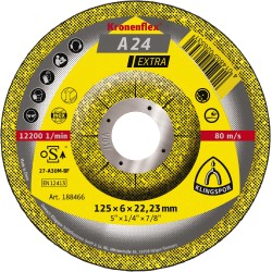 Depressed Center 5x1/4(6mm)x7/8 A24ex Klingspor 188466