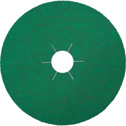Resin Fibre Disc 4-1/2" x 7/8" CS570 Zirconia with Grinding Aid 100 Grit Klingspor 204090