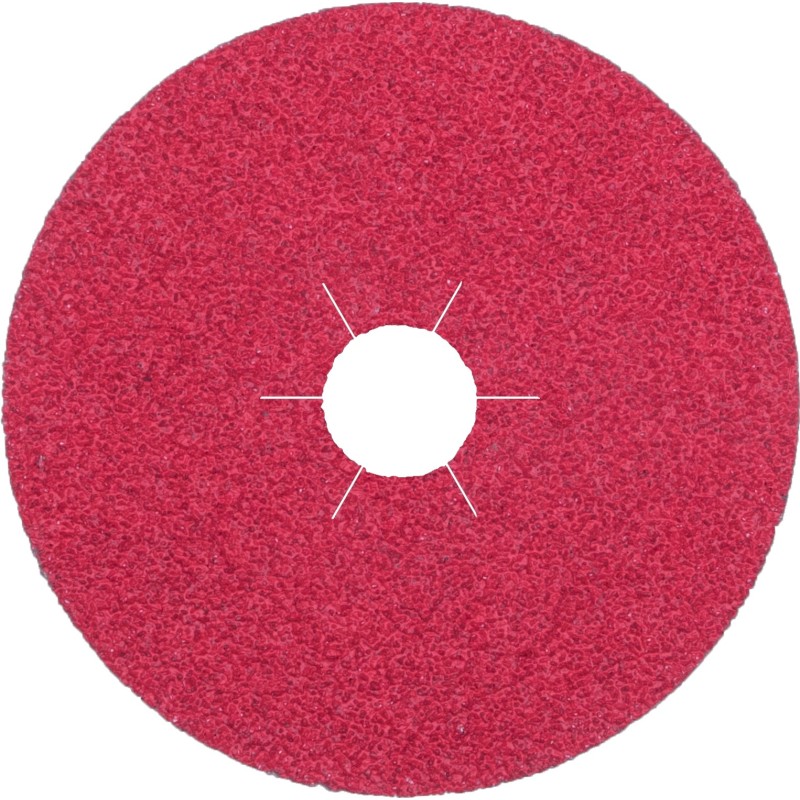 Resin Fibre Disc 5" x 7/8" FS964 ACT Ceramic 36 Grit Klingspor 330485